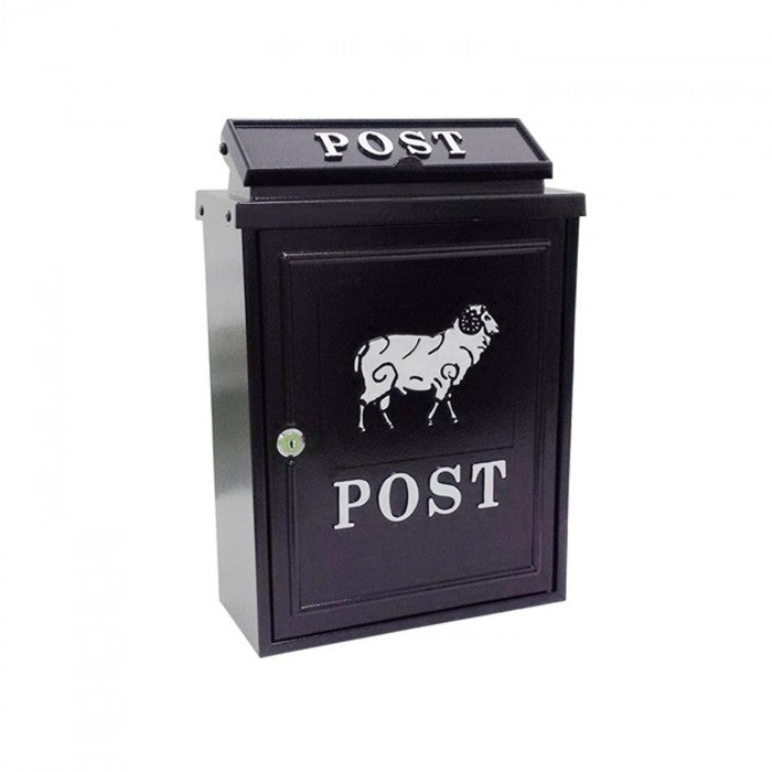 Wall Mounted Post Box with a Ram Design