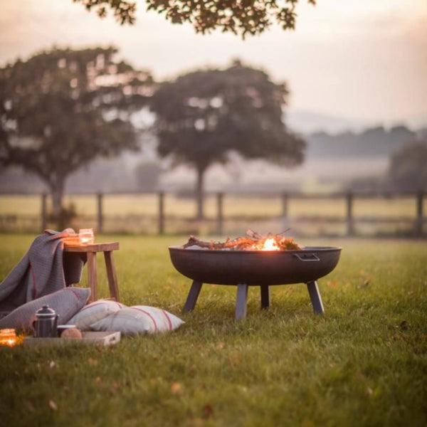 'Ramsdell' Large Modern Steel Fire Pit