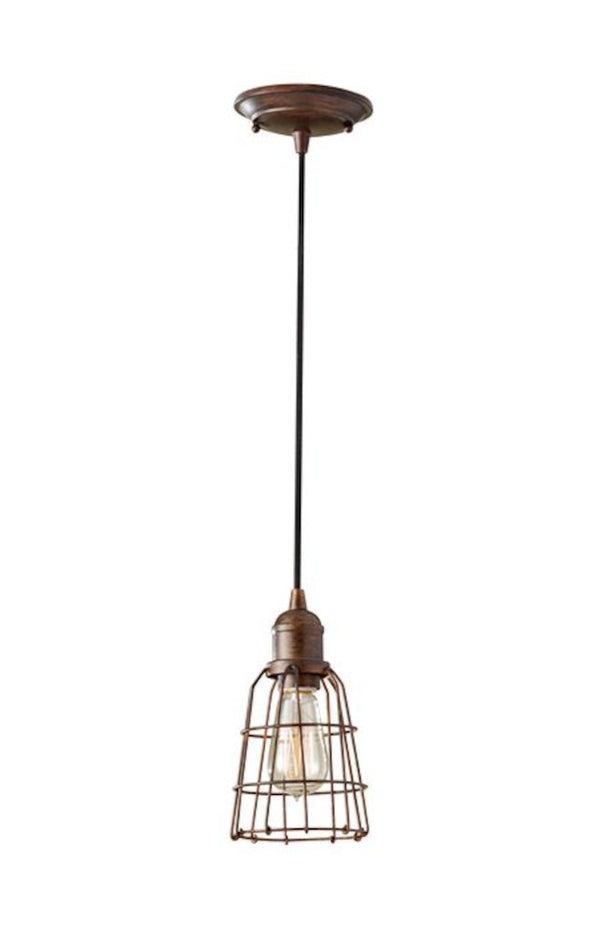 'Ravenscroft' Enclosed Bronze Pendant Light