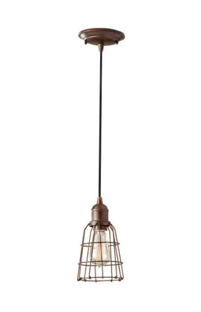 'Ravenscroft' Enclosed Bronze Pendant Light