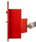Rear post box door