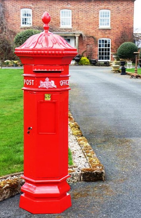 'The Monarch' Free Standing Pillar Box
