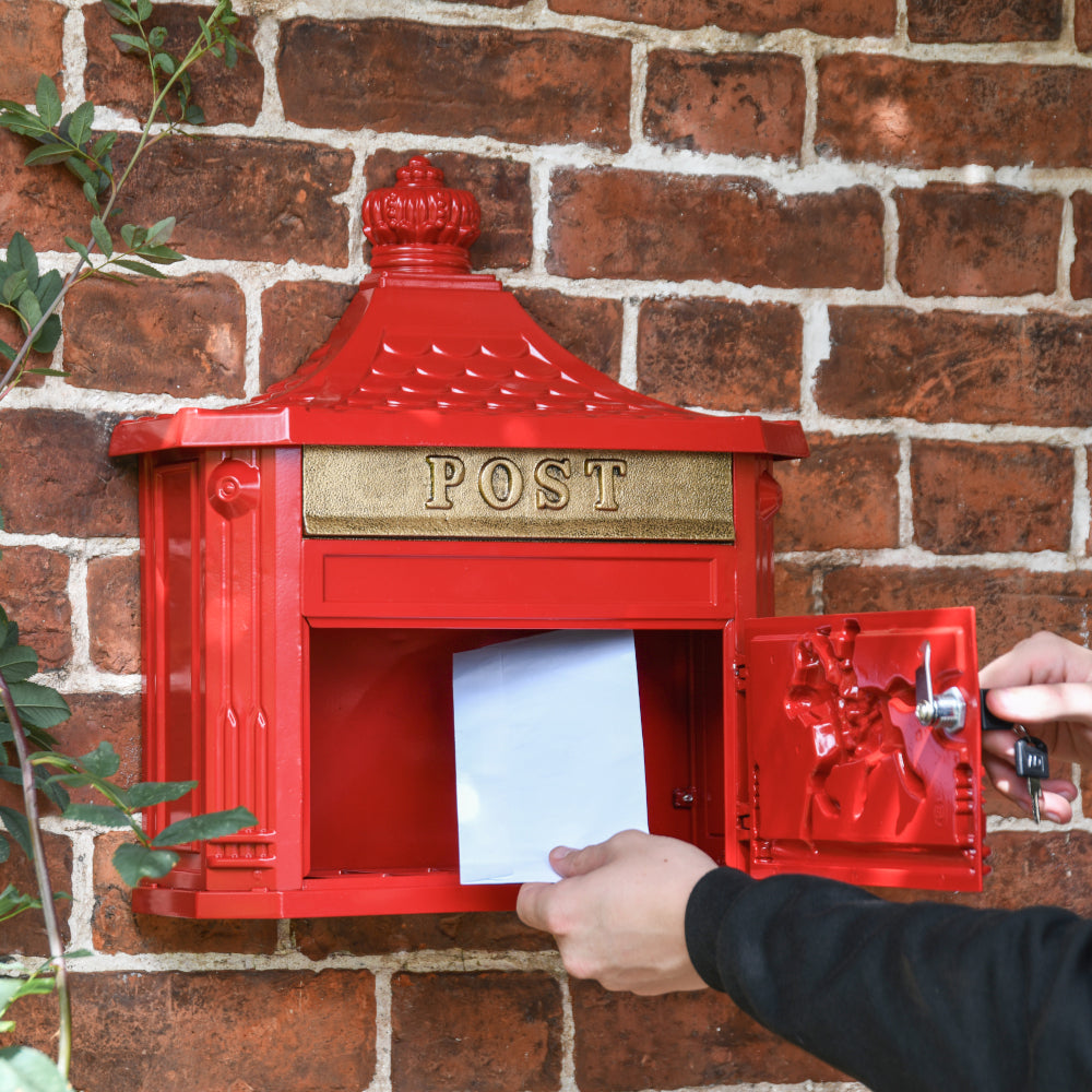 The Huntley Wall Mounted Post Box