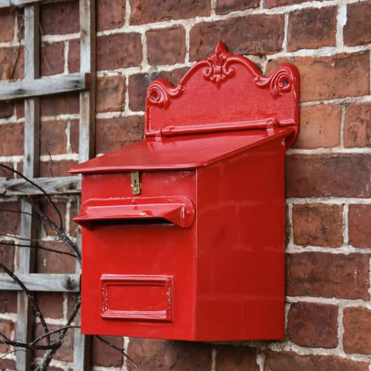 Red 'Cambourne' Secure Parcel Box - thumbnail