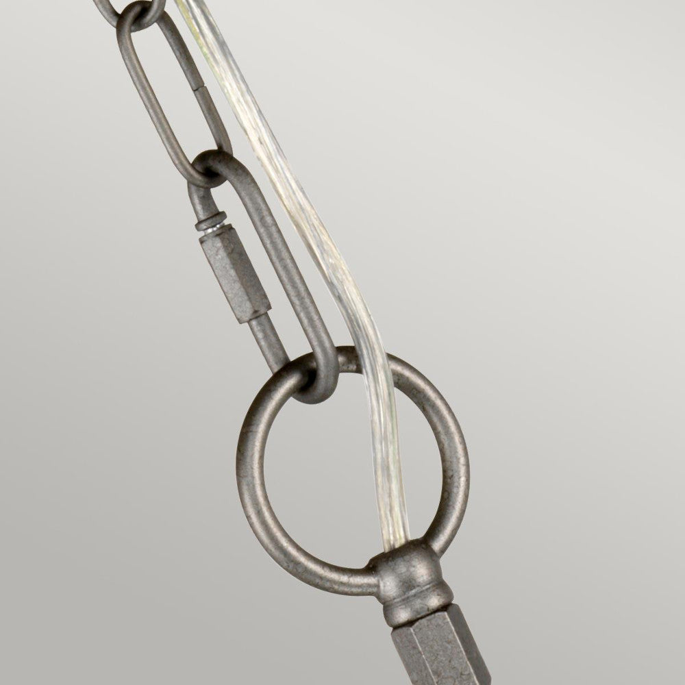 Magnified view of the lighting tube