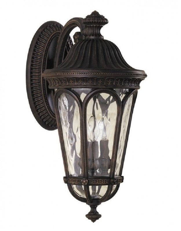 Resplendent Bronzed Top Fix Wall Lantern