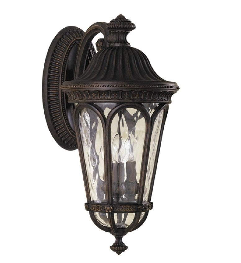 Resplendent Bronzed Top Fix Wall Lantern