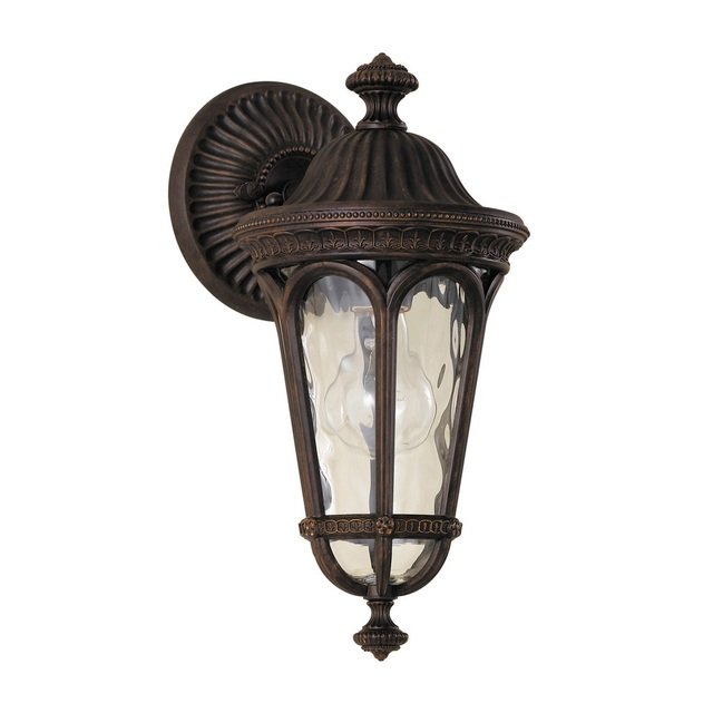 Resplendent Bronzed Top Fix Wall Lantern