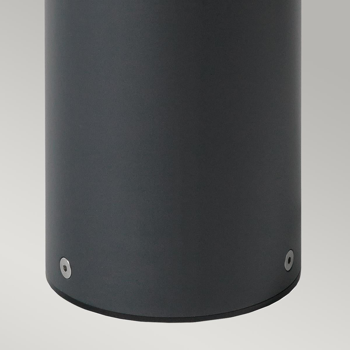 View of the base of the bollard