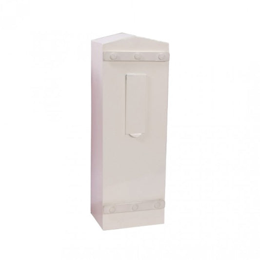 Cream 'The Garthorpe' Gate or Fence Post Box 