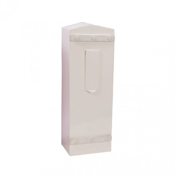 Cream 'The Garthorpe' Gate or Fence Mounted Secure Post Box