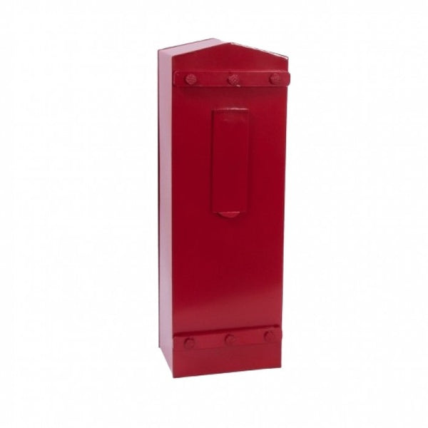 Red 'The Garthorpe' Gate or Fence Mounted Secure Post Box