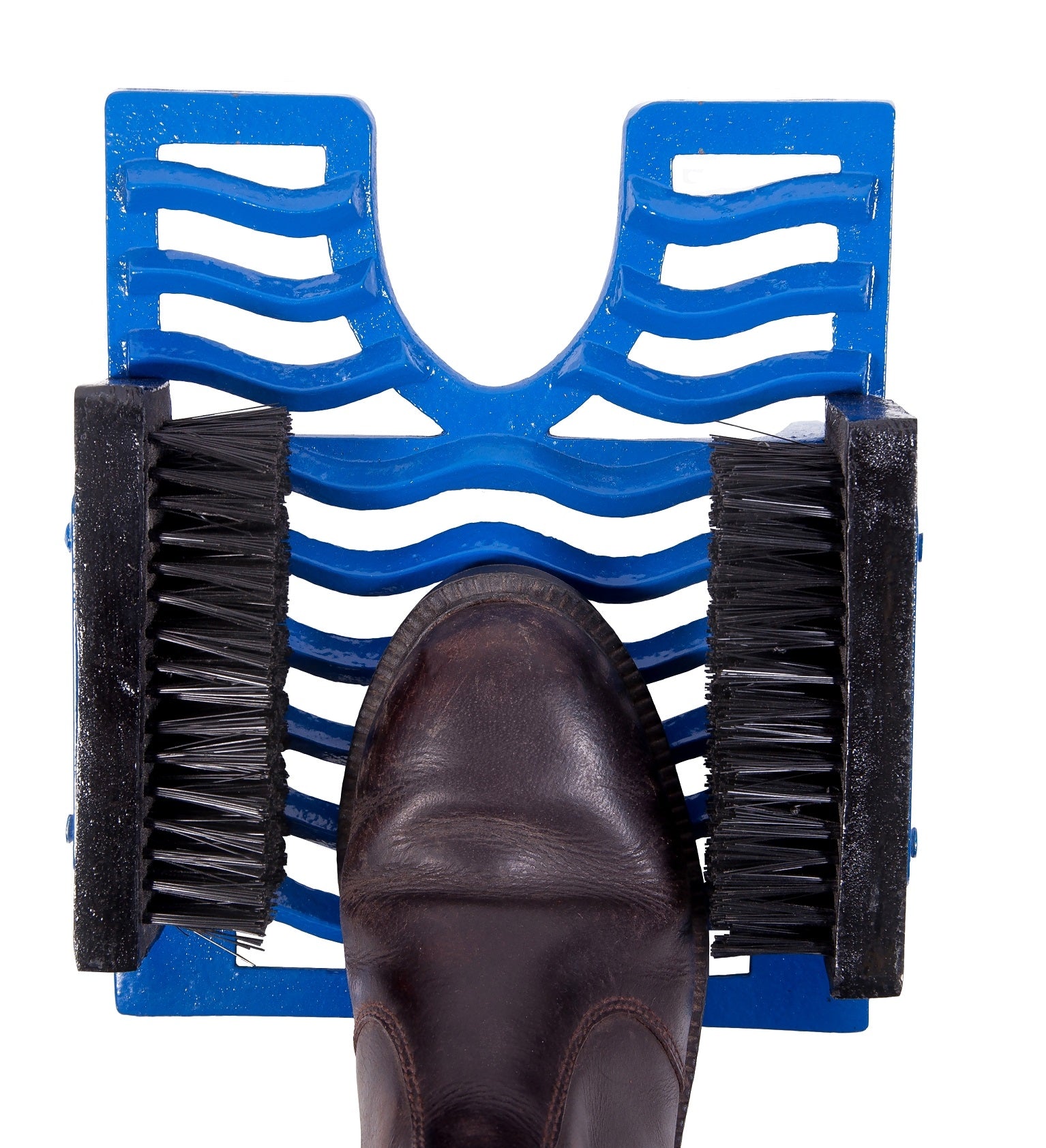 The 3 in 1 boot brush on a white background
