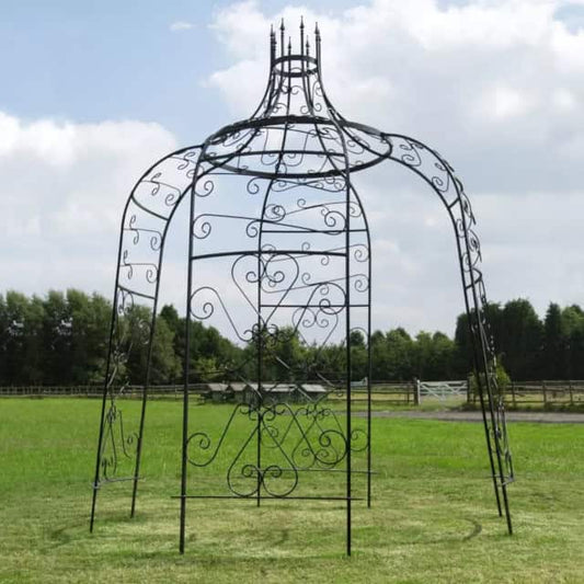 'Royal Fort' Tower Black Gazebo - thumbnail