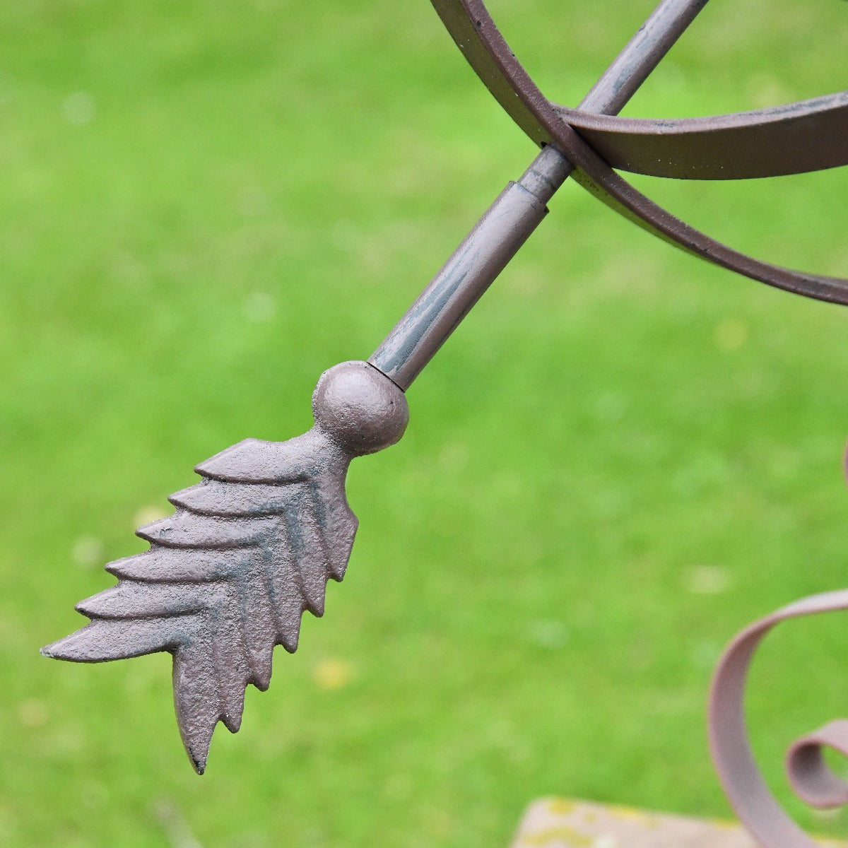 Rustic Arrow From Garden Armillary Sphere