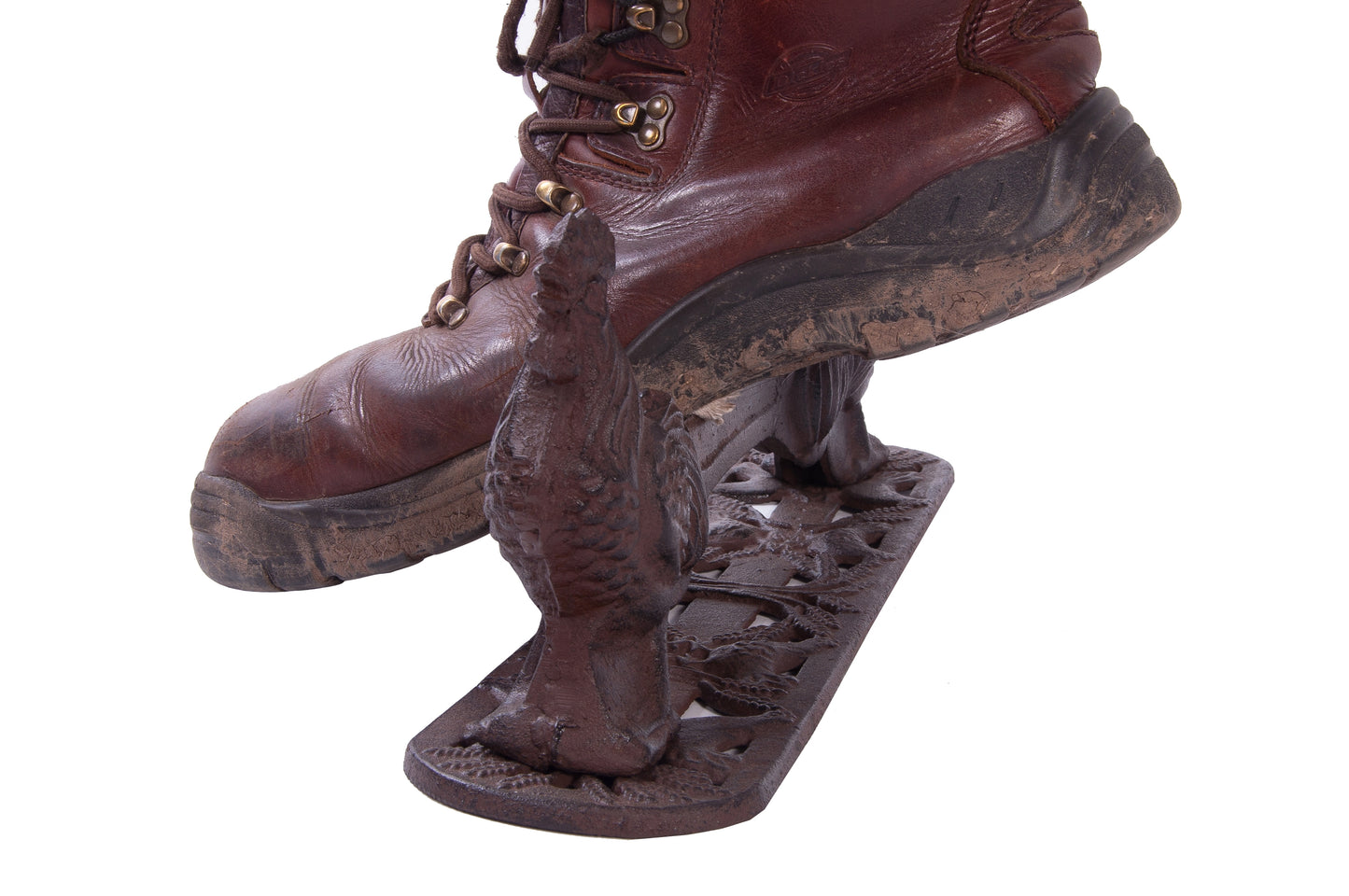 Cast Iron Cockerel Boot Scraper