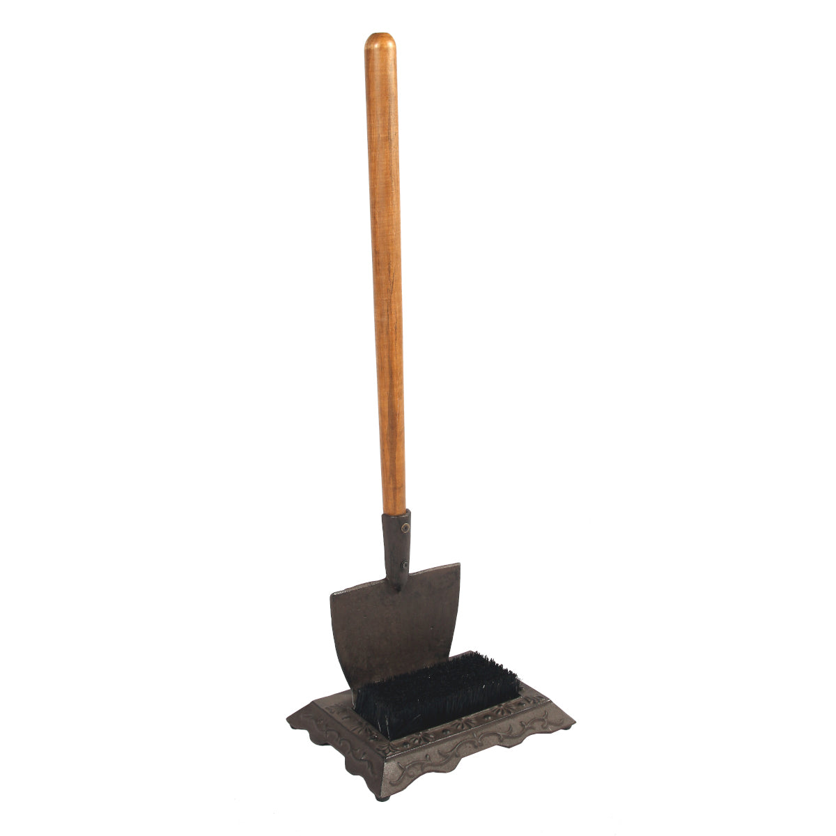 The Garden Spade Boot Scraper And Brush on a white background