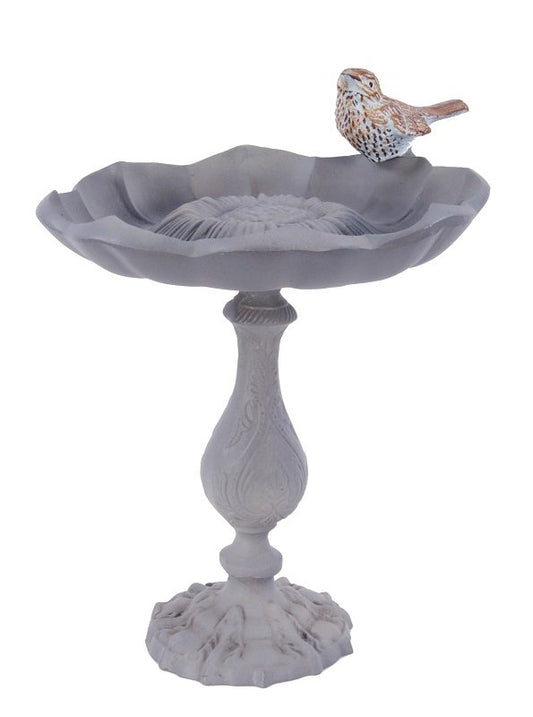 Gerbera Inspired Bird Bath