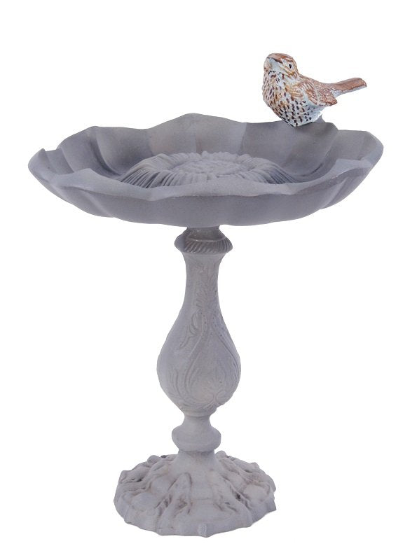 Gerbera Inspired Bird Bath