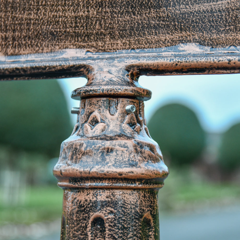 Close up of the frog collar 