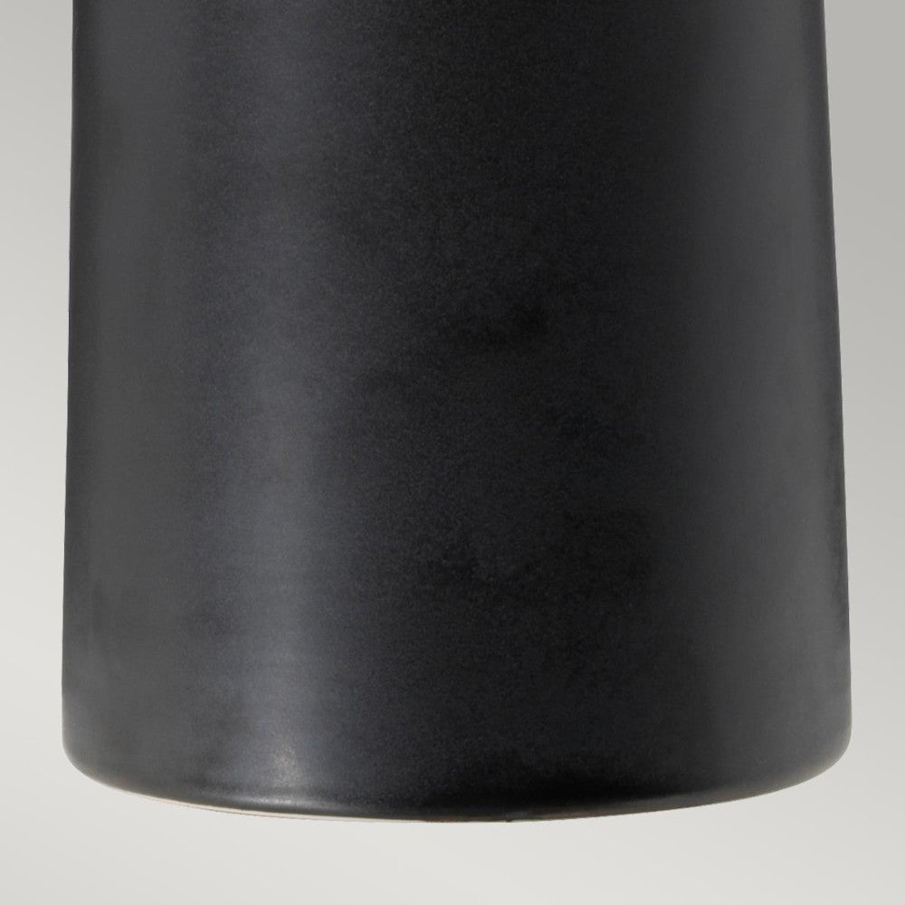 View of the bottom of the ceramic base