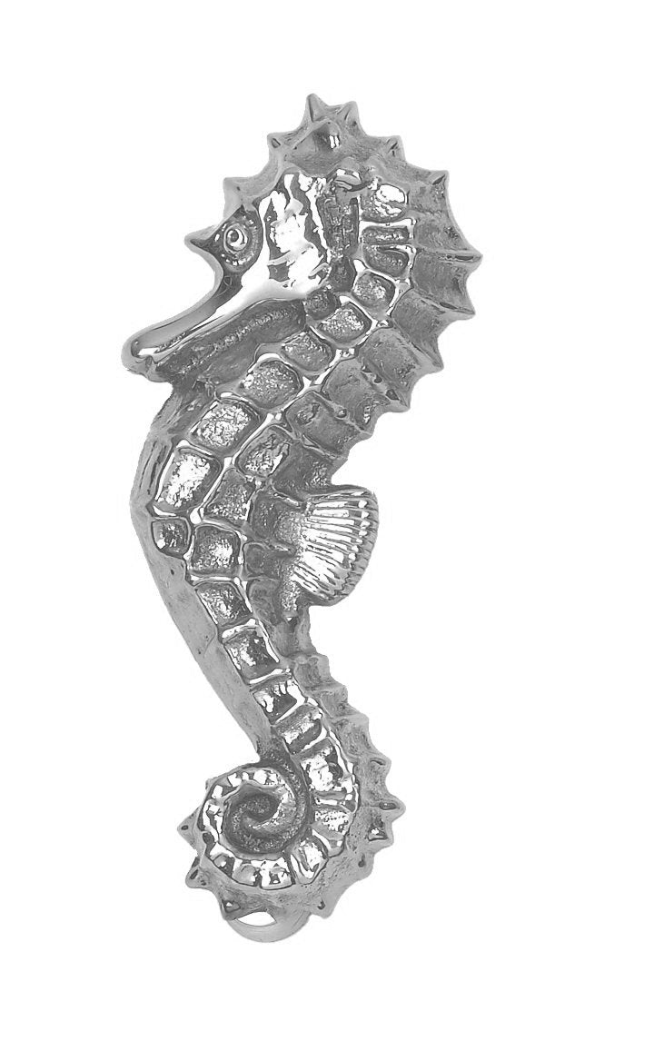 Sea horse door knocker