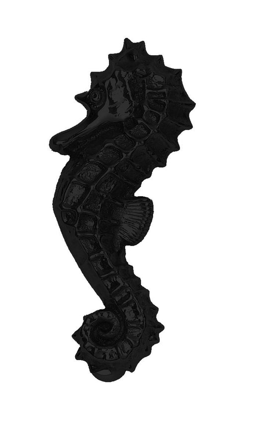 Sea horse door knocker