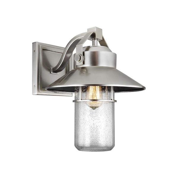 'Sharpham' Large Steel Wall Light