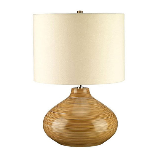 'Sheppey' Wood Inspired Table Lamp - thumbnail