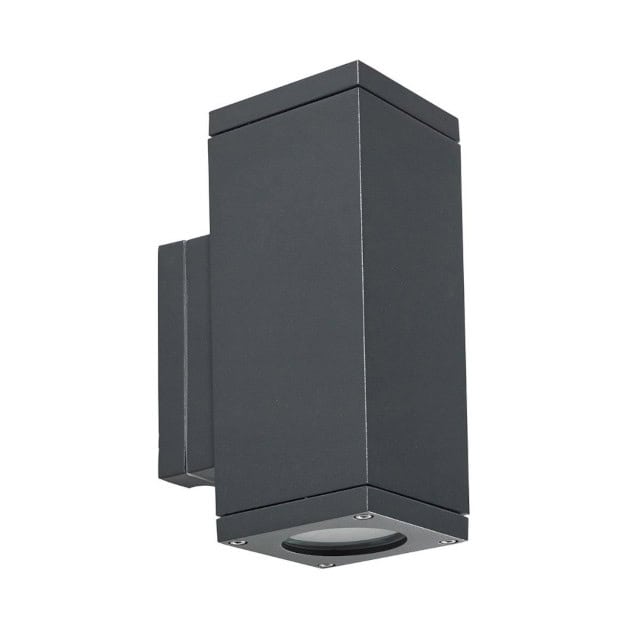 'Shiphay' Graphite Up And Down Modern Wall Light - thumbnail