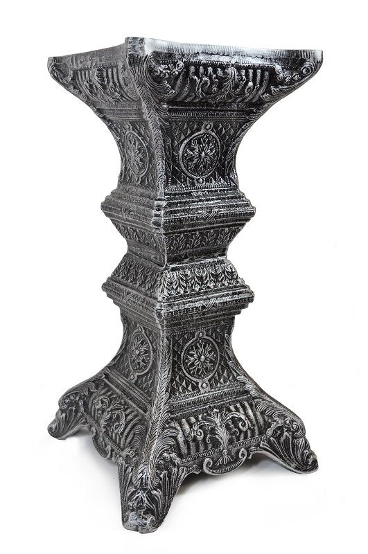 Ornate Squared Sundial Plinth