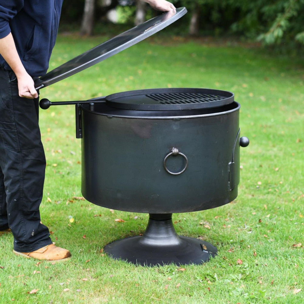 Life size scale of the 'Shotwick' Classical Pizza Oven And Fire Pit