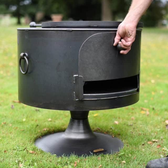 'Shotwick' Classical Pizza Oven And Fire Pit - thumbnail