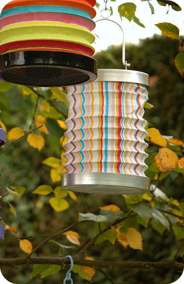 Dollar Silver Outdoor Garden Hanging Lanterns