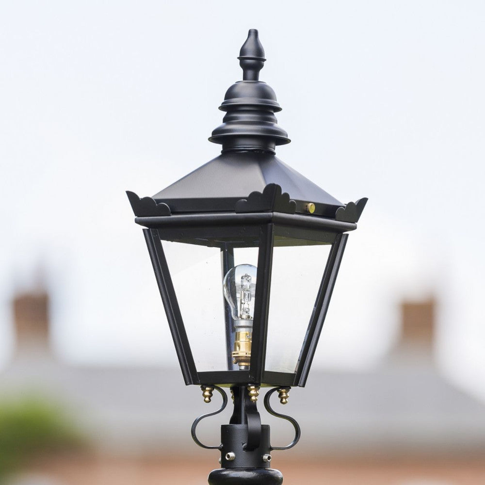 Small Black 'Kensington' Lantern