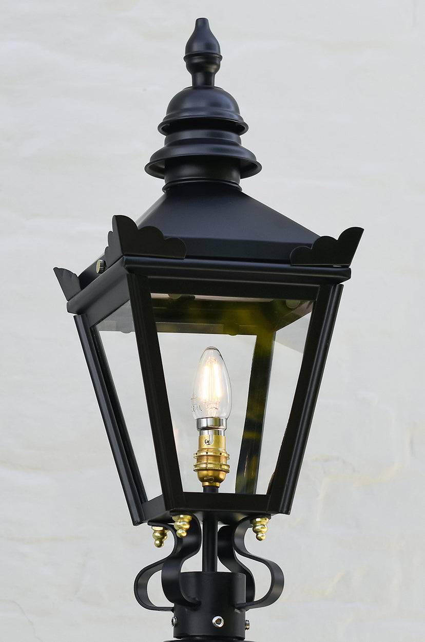 Small Black 'Kensington' Lantern