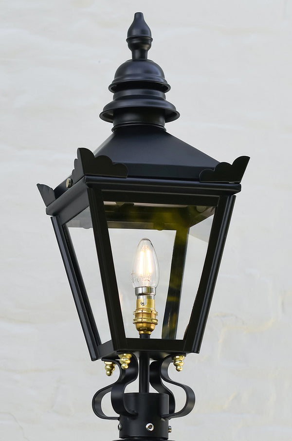 Small Black 'Kensington' Lantern