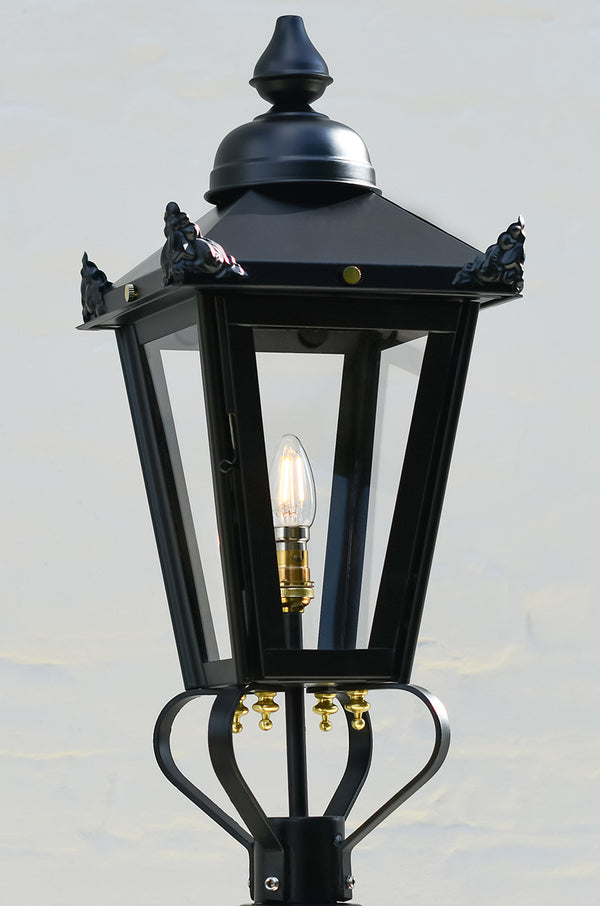 60cm Black Victorian Lantern