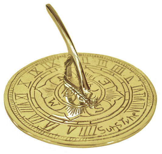 Ornate Sun Miniature Sundial