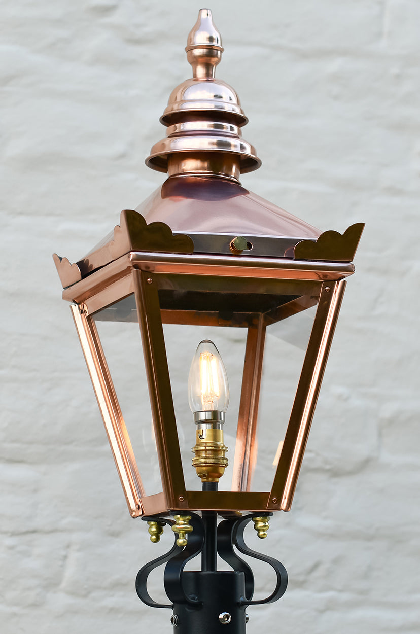 Small Copper 'Kensington' Lantern