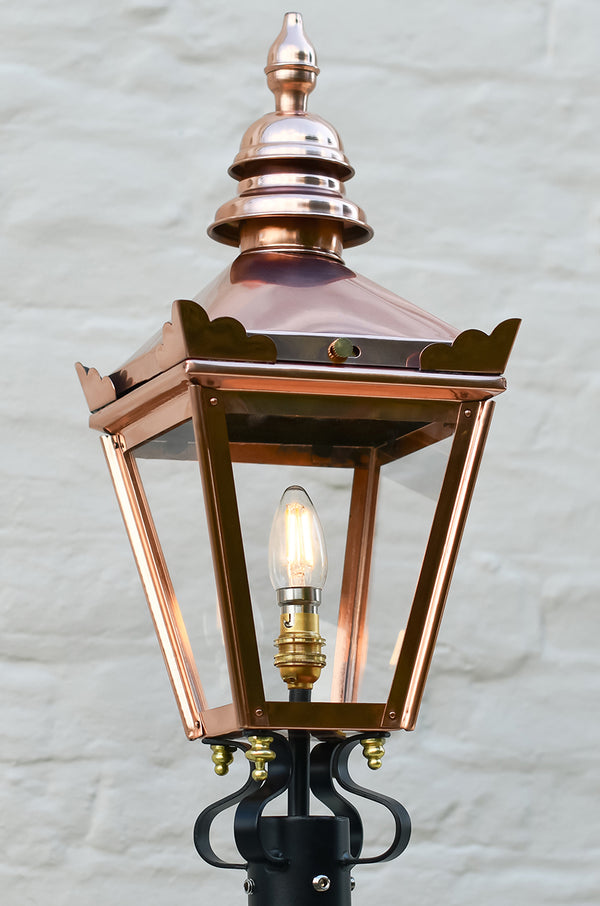 Small Copper 'Kensington' Lantern