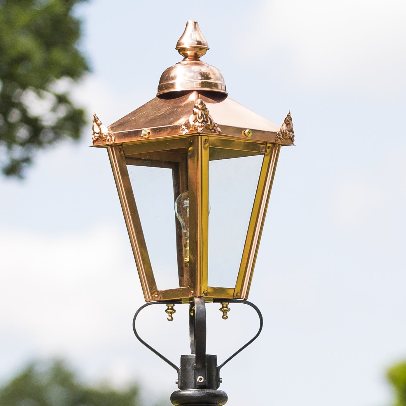 Replacement Victorian Copper Lantern Tops