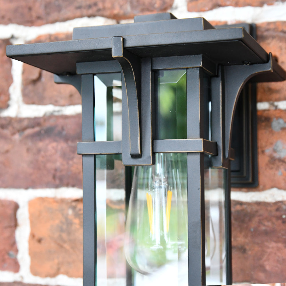Close up of the lantern top frame 