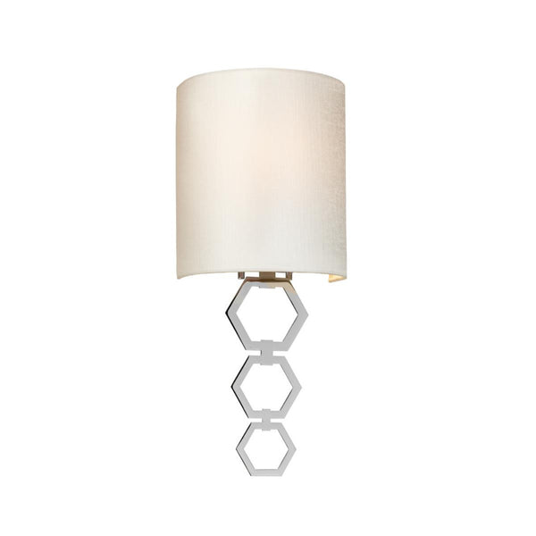 Small 'Trevalyn' Modern Chrome Wall Light