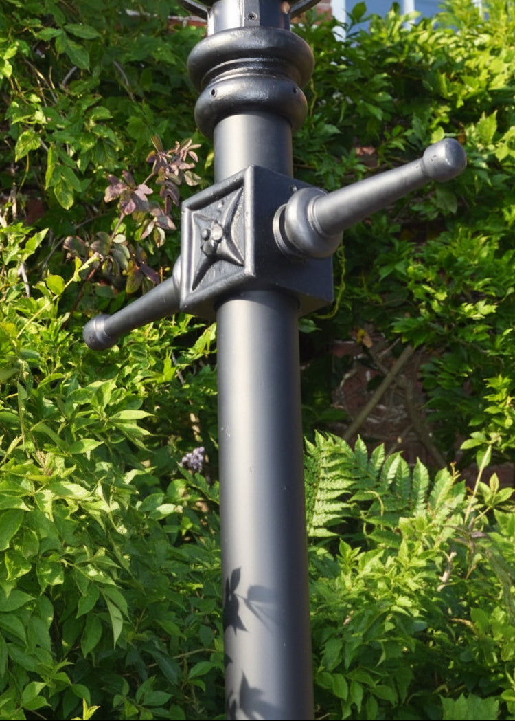 Close up of the ladder bars 