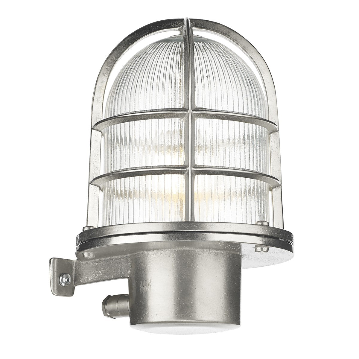 Nickel Nautical Wall Lantern