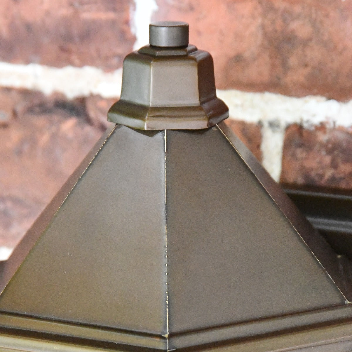 Solid Brass Traditional Flush Fitting Wall Lantern