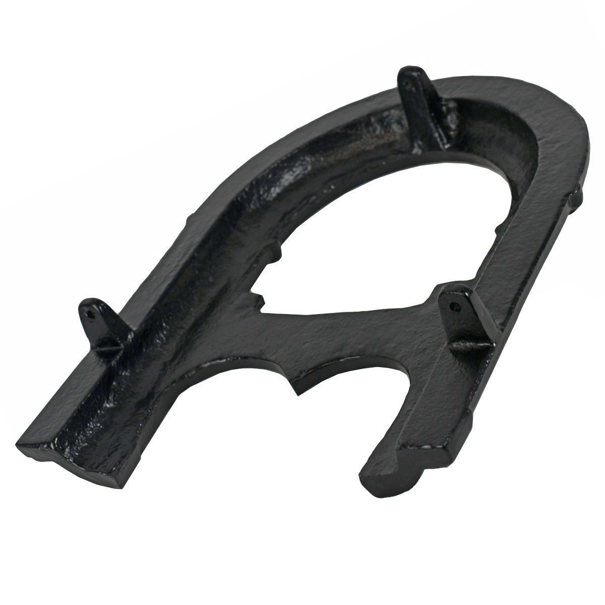 Solid Cast Built-In Wall Boot Scraper on a white background