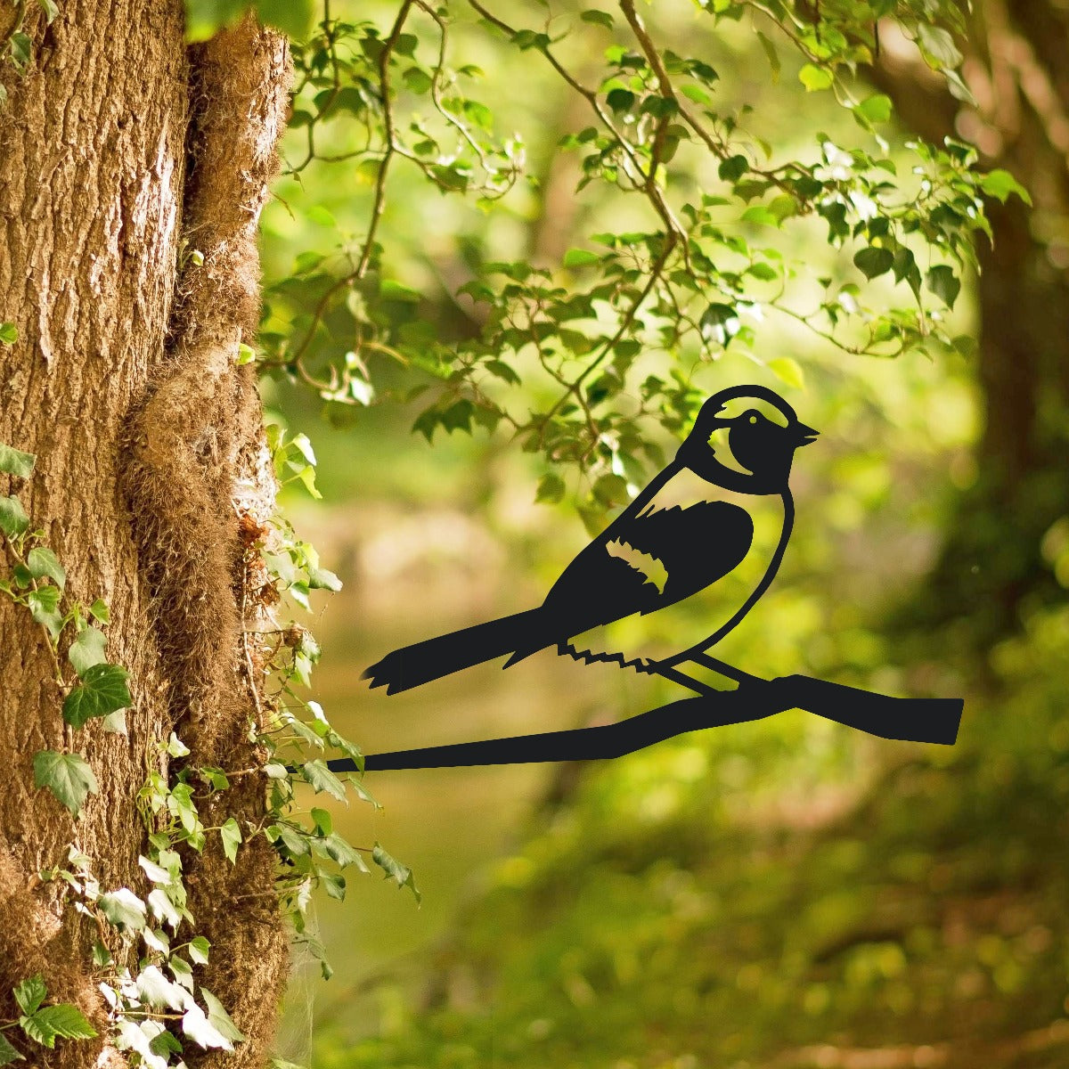 Sparrow Garden Sheet Steel Tree Spike In Black