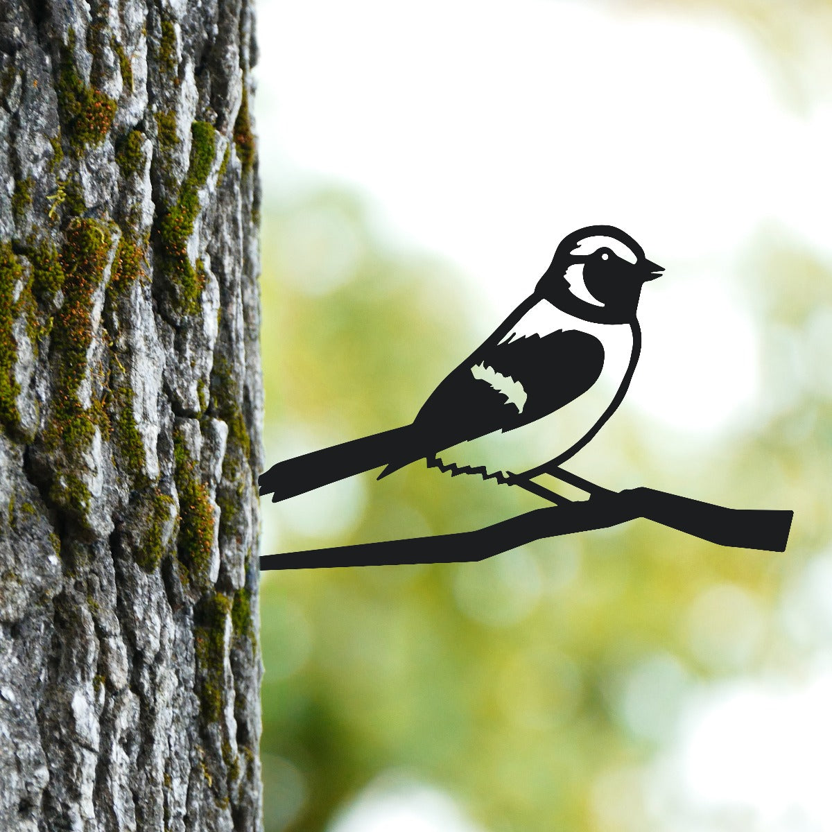 Sparrow Garden Sheet Steel Tree Spike In Black